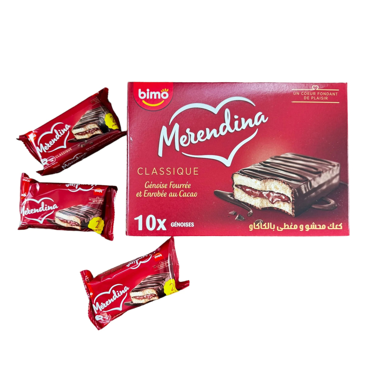BIMO Gâteau Au Chocolat Merendina 10x36g
