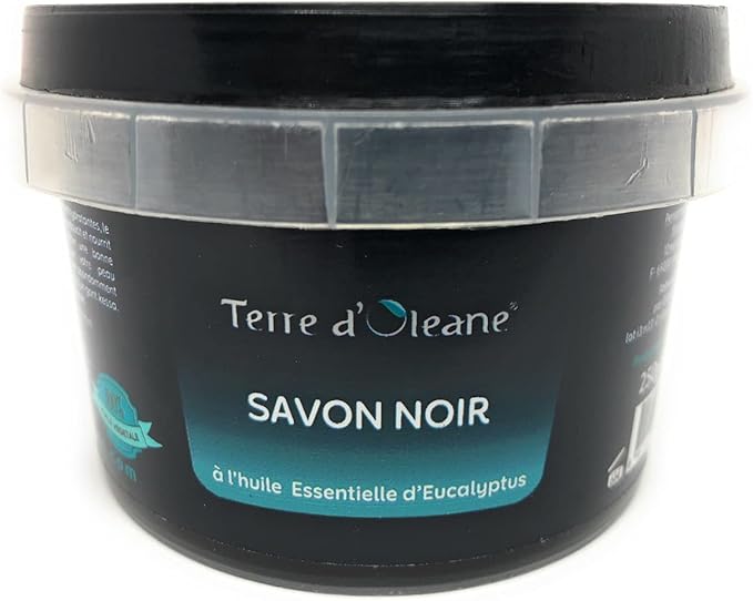 Black Soap Natural (multiple scents)- Terre d’Oleane 250g