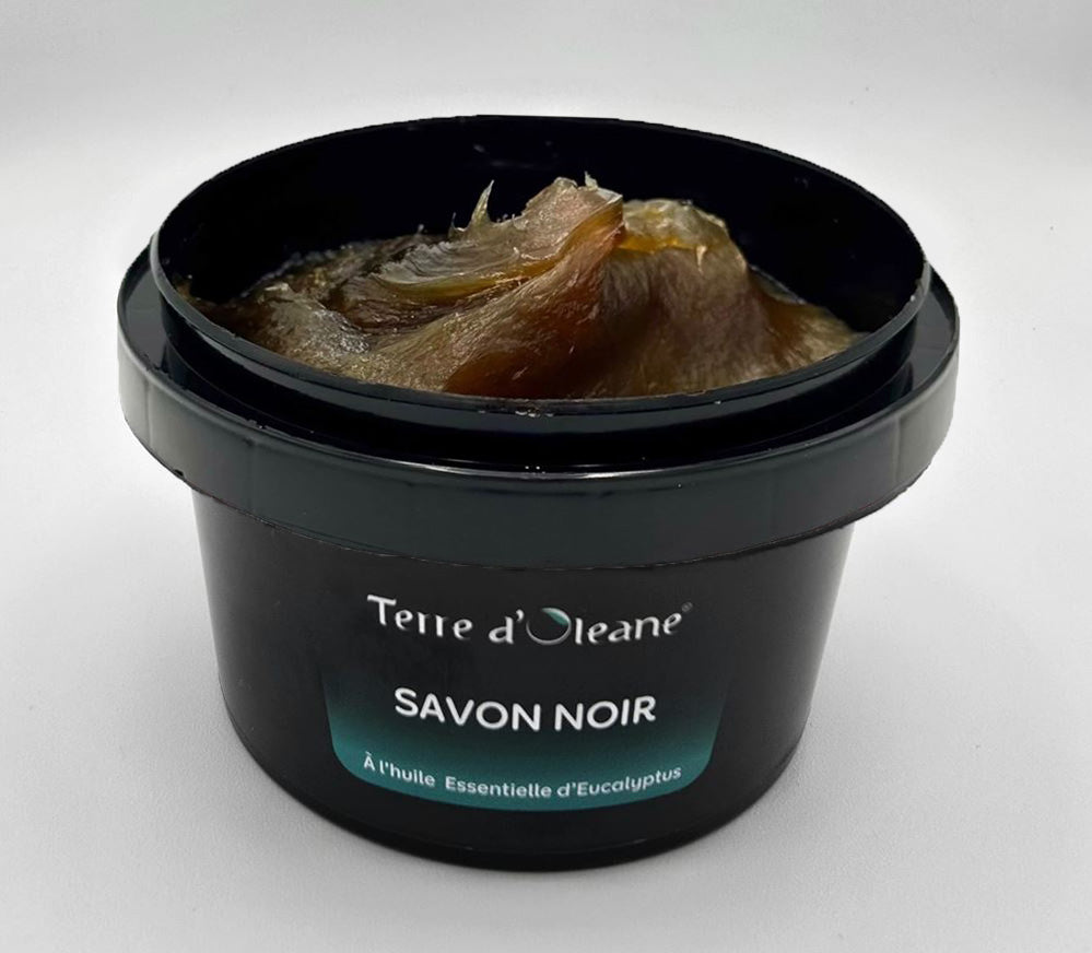 Black Soap Natural Eucalyptus Terre d’Oleane 250g