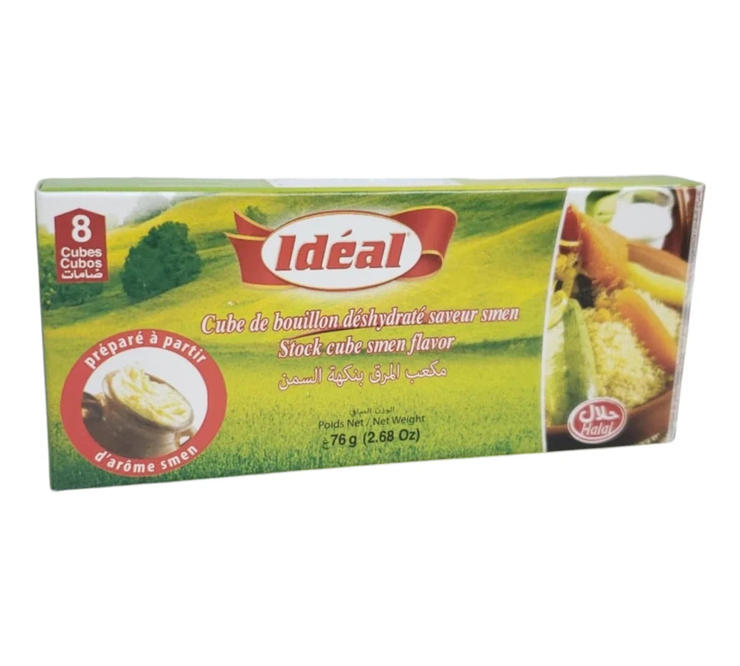 Halal IDEAL Broth stock Ghee (Smen) Flavour 8 cubes