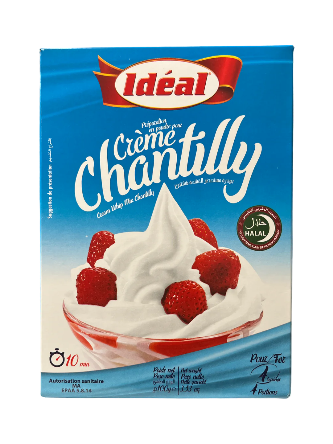 Ideal Cream Whip mix Chantilly 100g