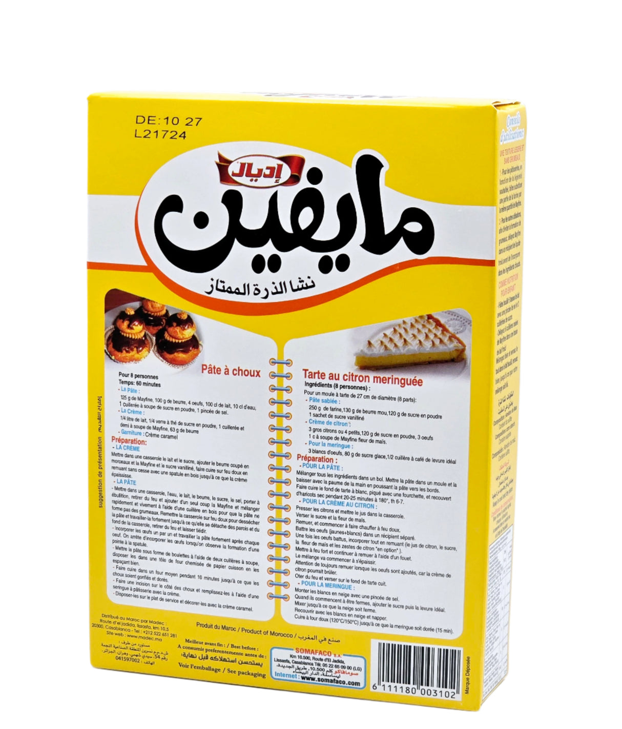 Ideal Mayfine Corn Starch powder 180g