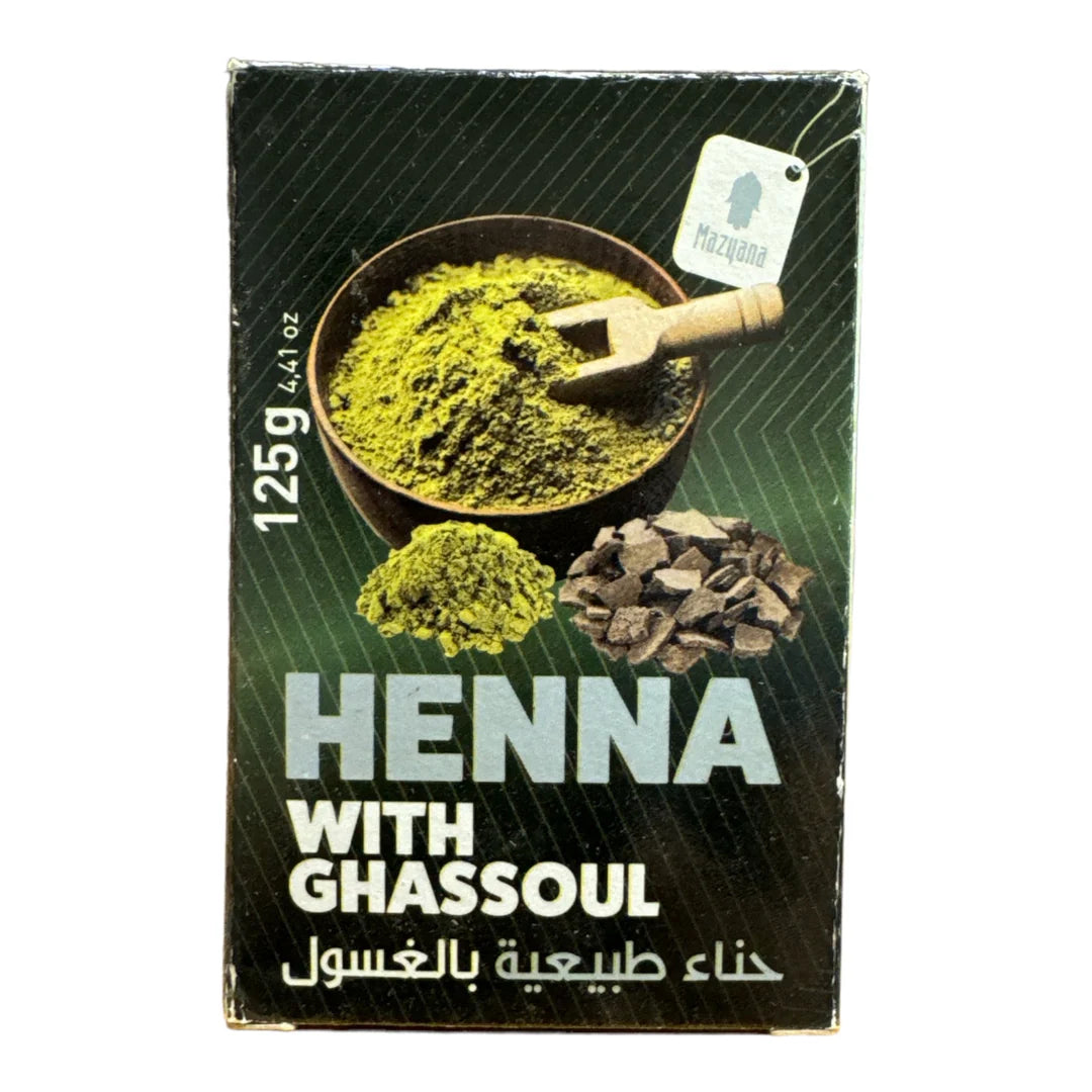 Mazyana Natural Henna with Ghassoul 125g
