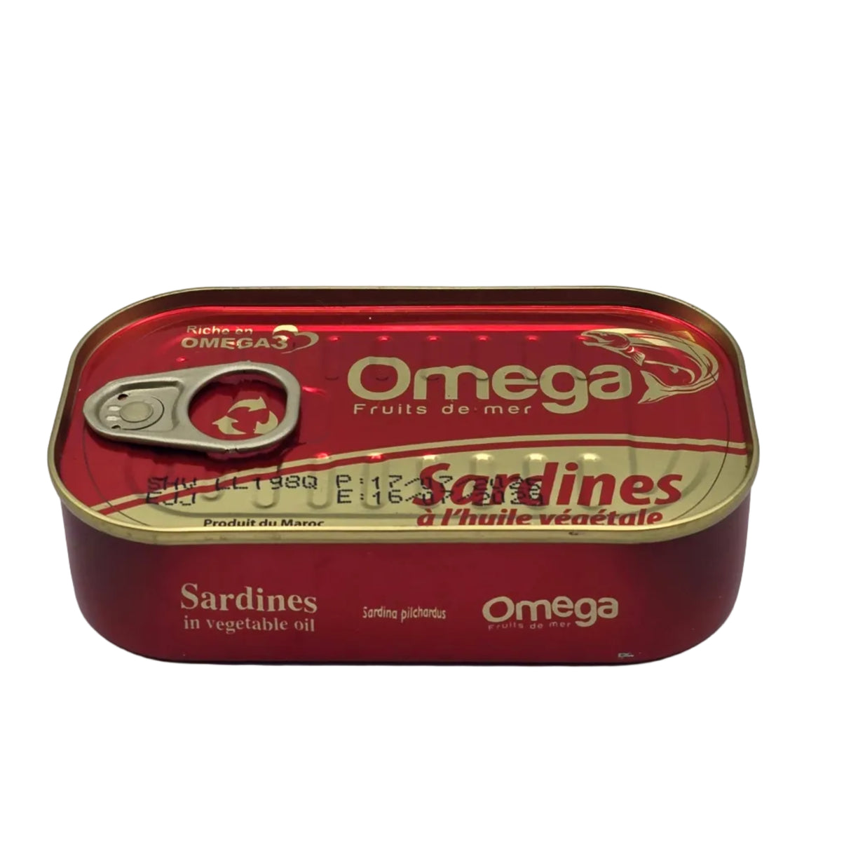 Omega sardines in vegetable oil 125g