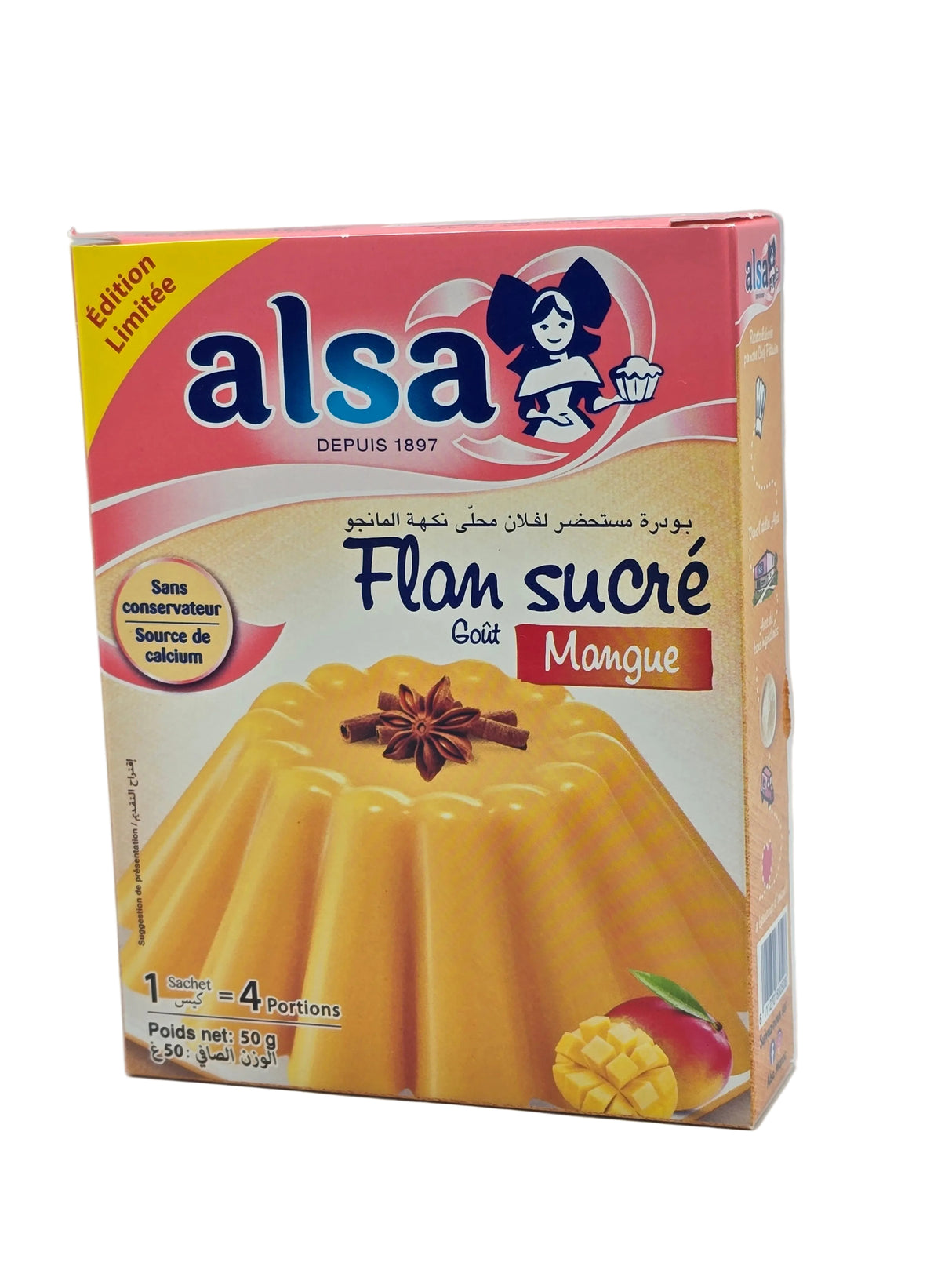 Flan Ideal custard mango 50g