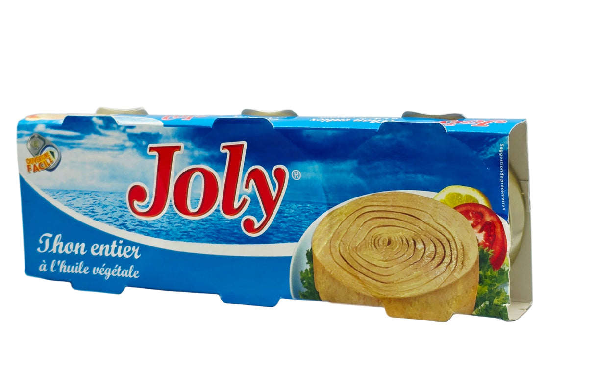Joly Whole tuna in vegetable oil 3x80g