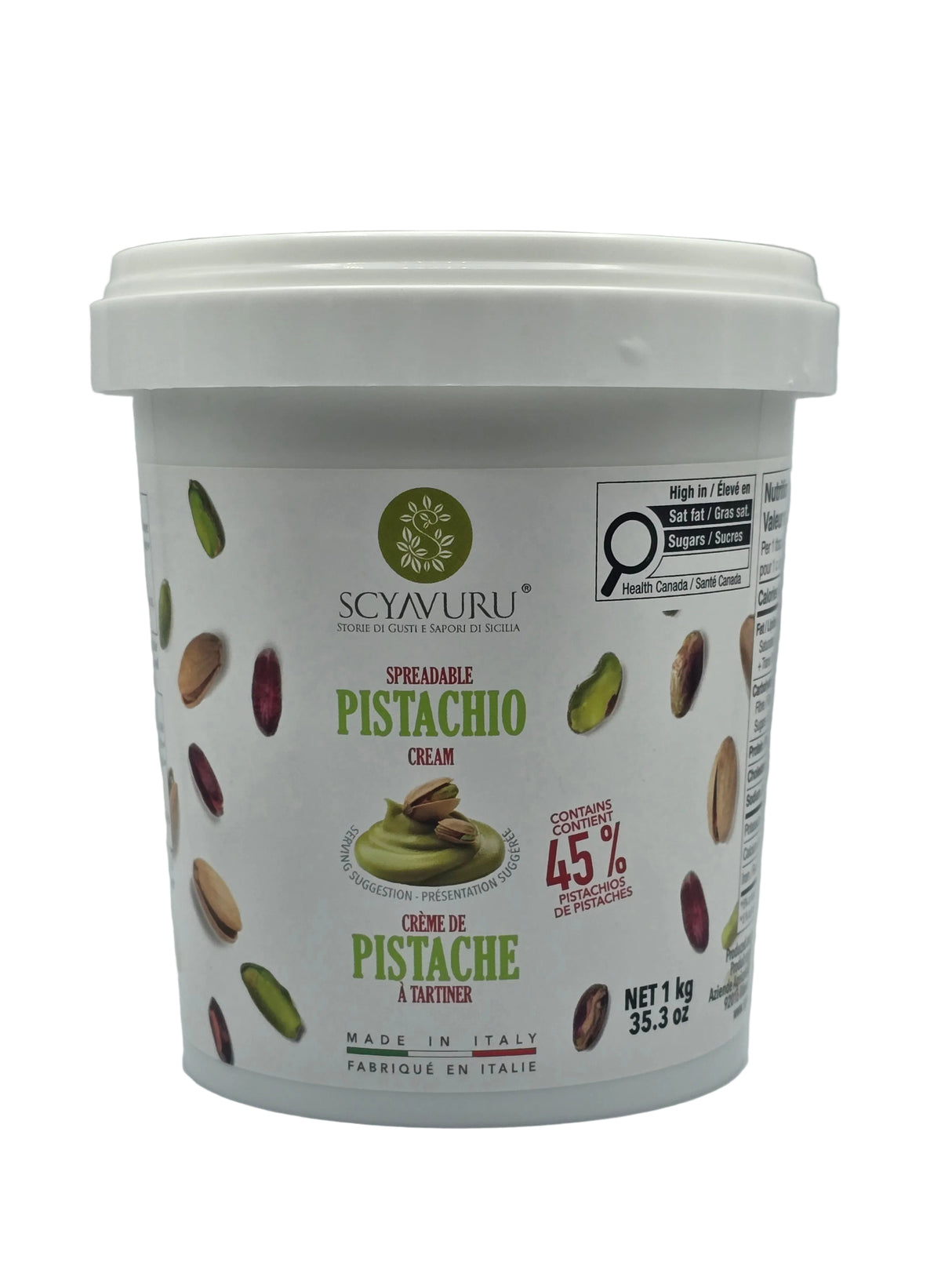 Scyavuru Pistachio Spread - 1kg