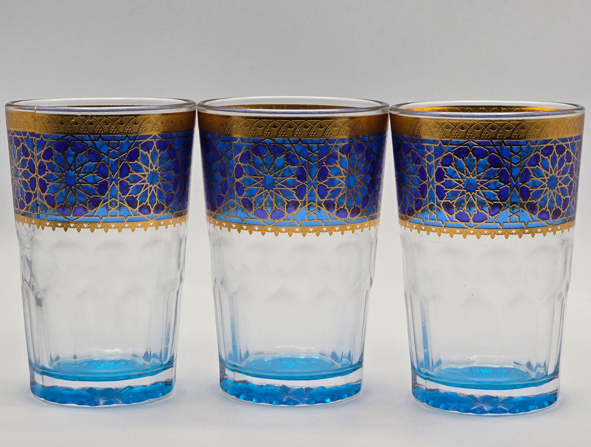 Mazyana Luxurious Traditional Tea Glasses - Set of 12