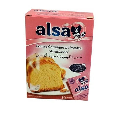 Levure chimique Alsa 10x7g
