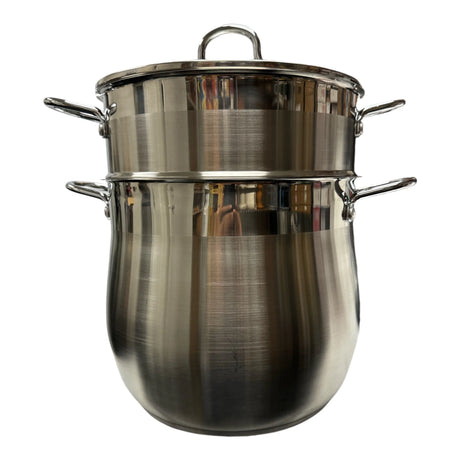 Couscoussier inox cuiseur vapeur 6L
