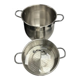 Couscoussier inox cuiseur vapeur 6L
