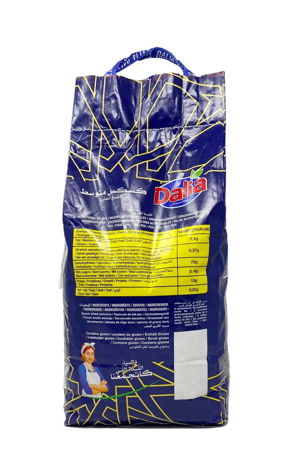 Dalia Couscous Marocain moyen 5kg