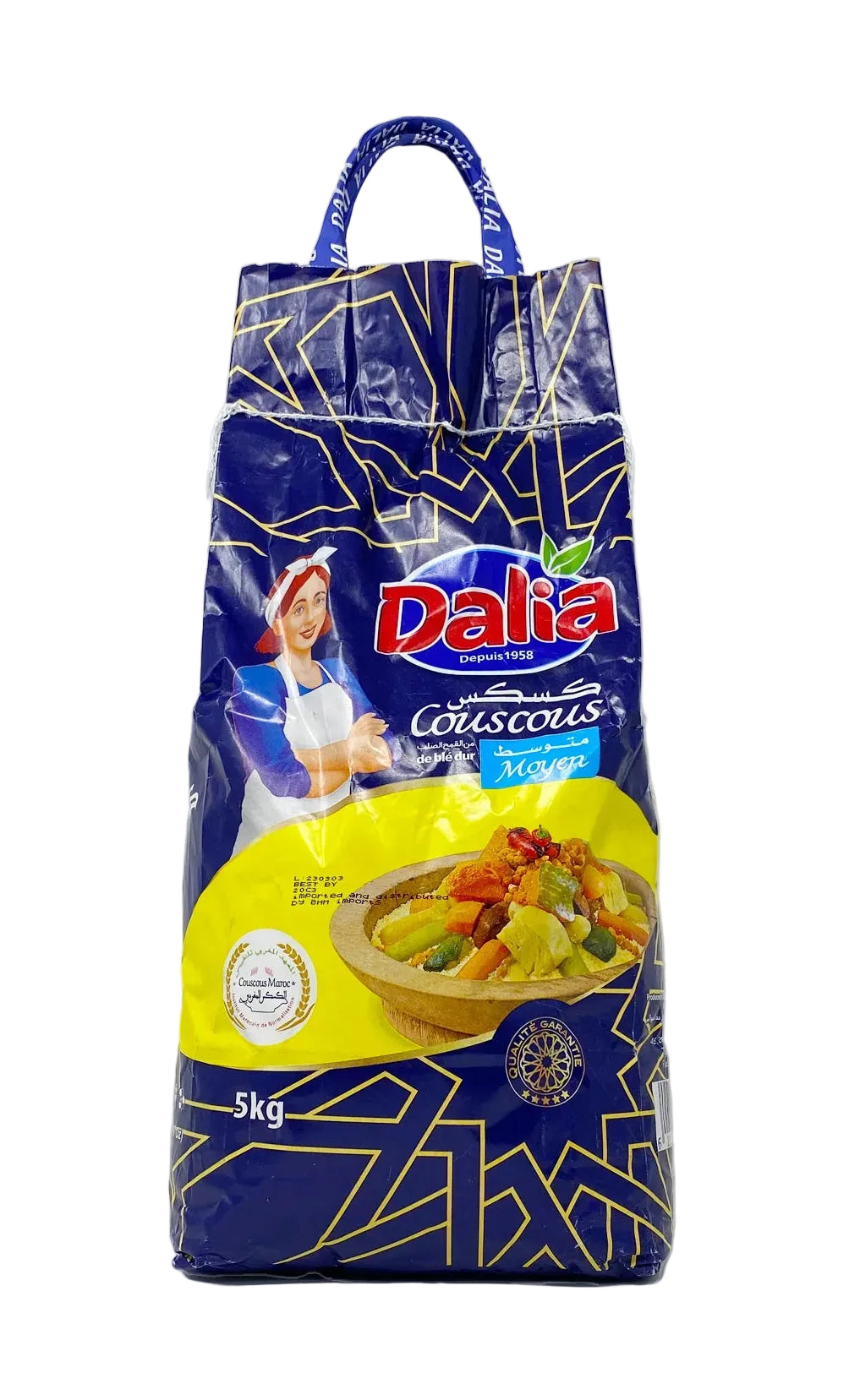 Dalia Couscous Marocain moyen 5kg