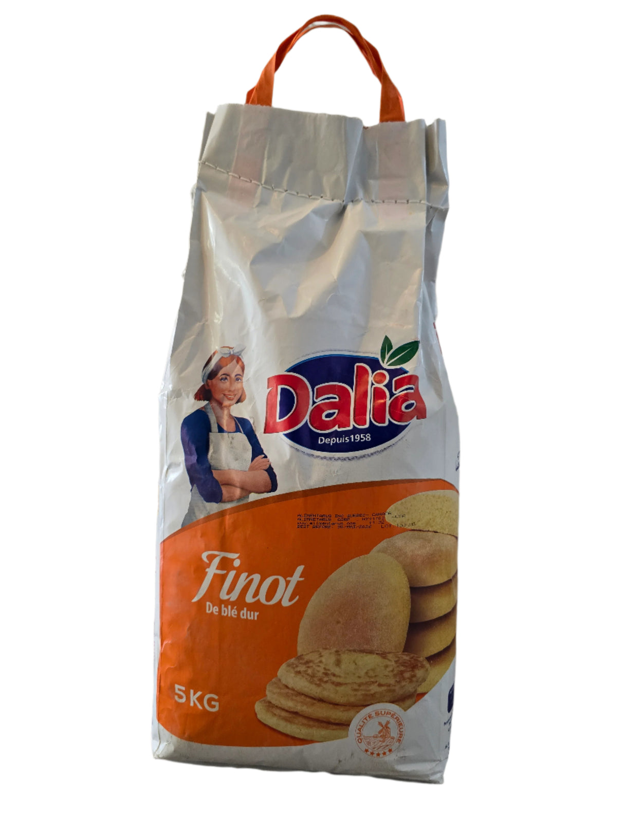 Dalia whole wheat Semolina Finot 5kg