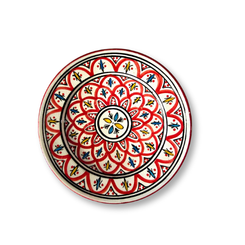 Petite assiette en poterie de Safi 23 cm