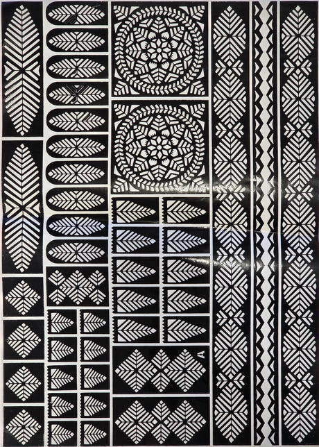 Henna Tattoo Stencils