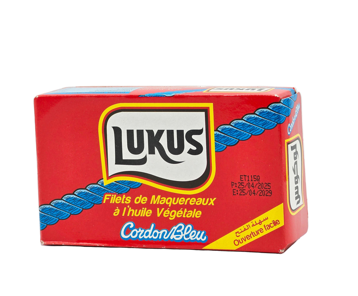 LUKUS Mackerel Fillets in Vegetable oil