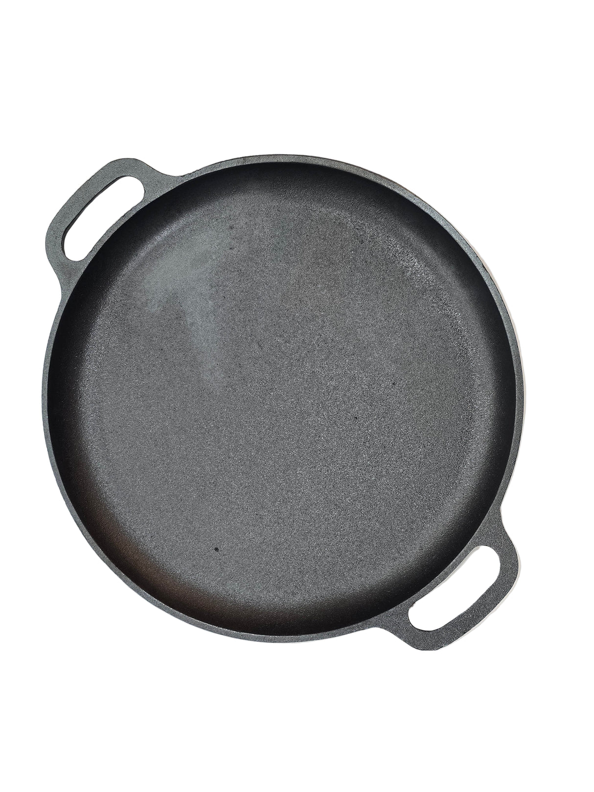 Pre-seasoned Cast Iron Flat Griddle Pan 35 cm