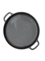 Pre-seasoned Cast Iron Flat Griddle Pan 35 cm