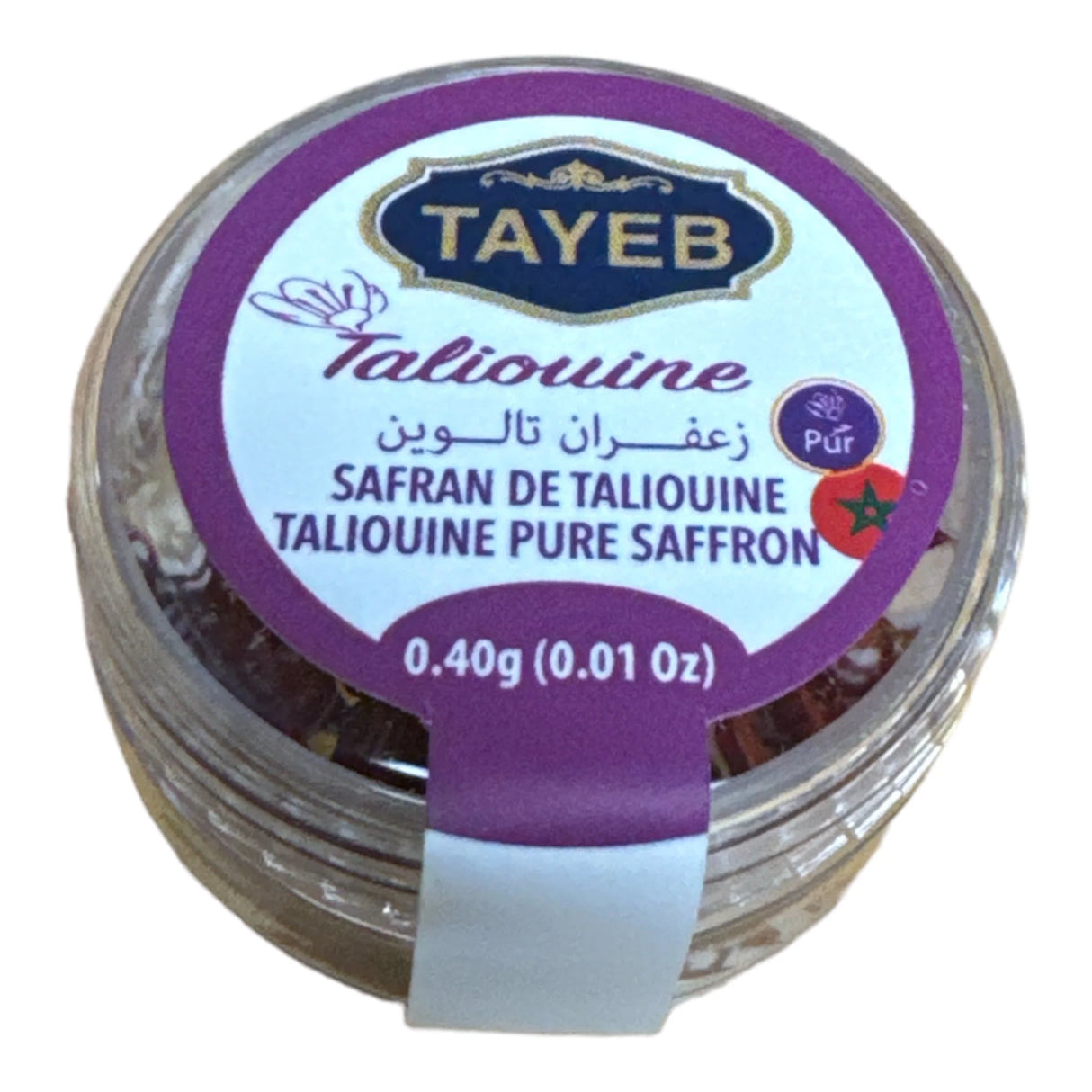 Tayeb Safran Pur de Taliouine Marocain 0,4g