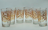 Traditional Tea cups Caligraphy - Set of 6