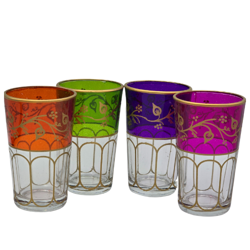 Tasses à thé traditionnelles - Lot de 6