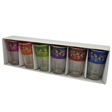 Tasses à thé traditionnelles - Lot de 6