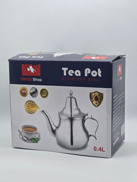 Moroccan Teapot Stainless steel 0.4L